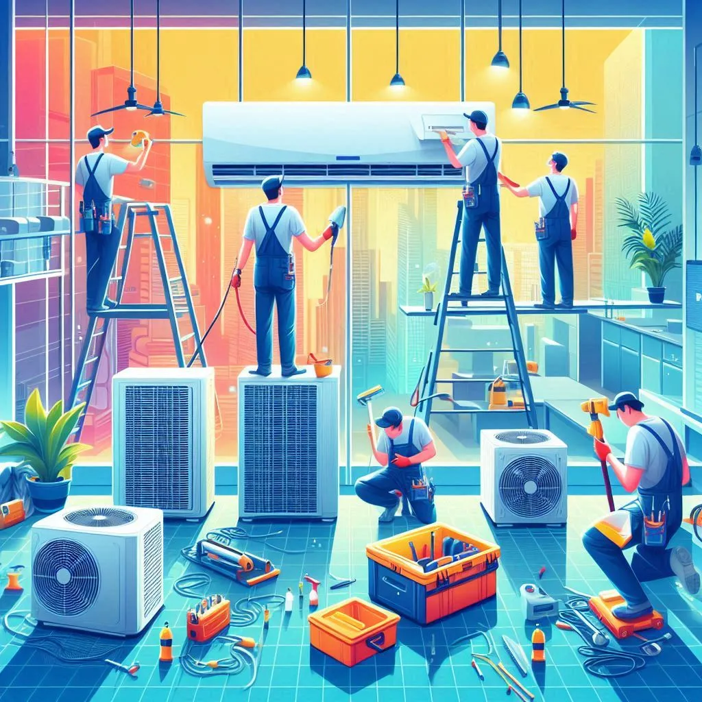 شركة تنظيف و غسيل مكيفات بابها